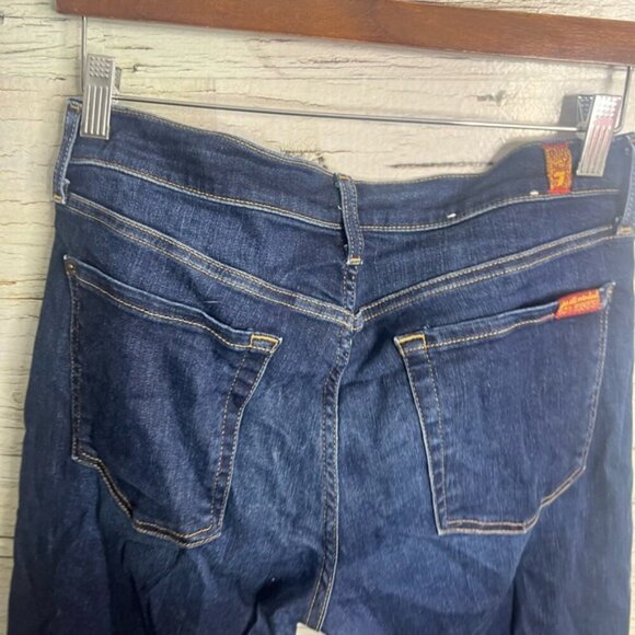 7 for All Mankind Roxanne ankle denim jeans size 31 - Picture 6 of 8